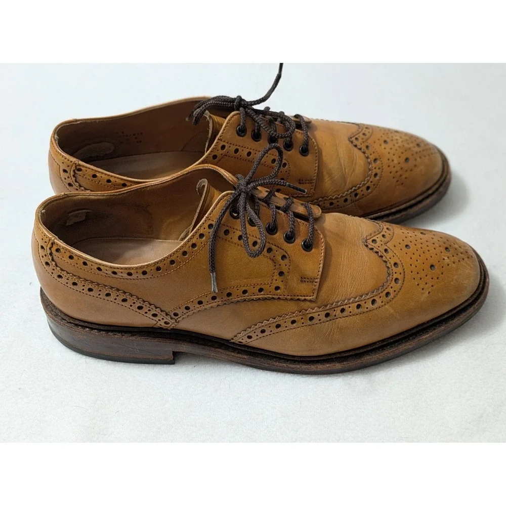 Loake 1880 Chester Shoes Sz 8 US 41 EU Made In England Wing Tip Luxury‎ Capsule